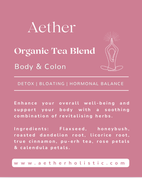 Organic Body and Colon Herbal Tea Blend